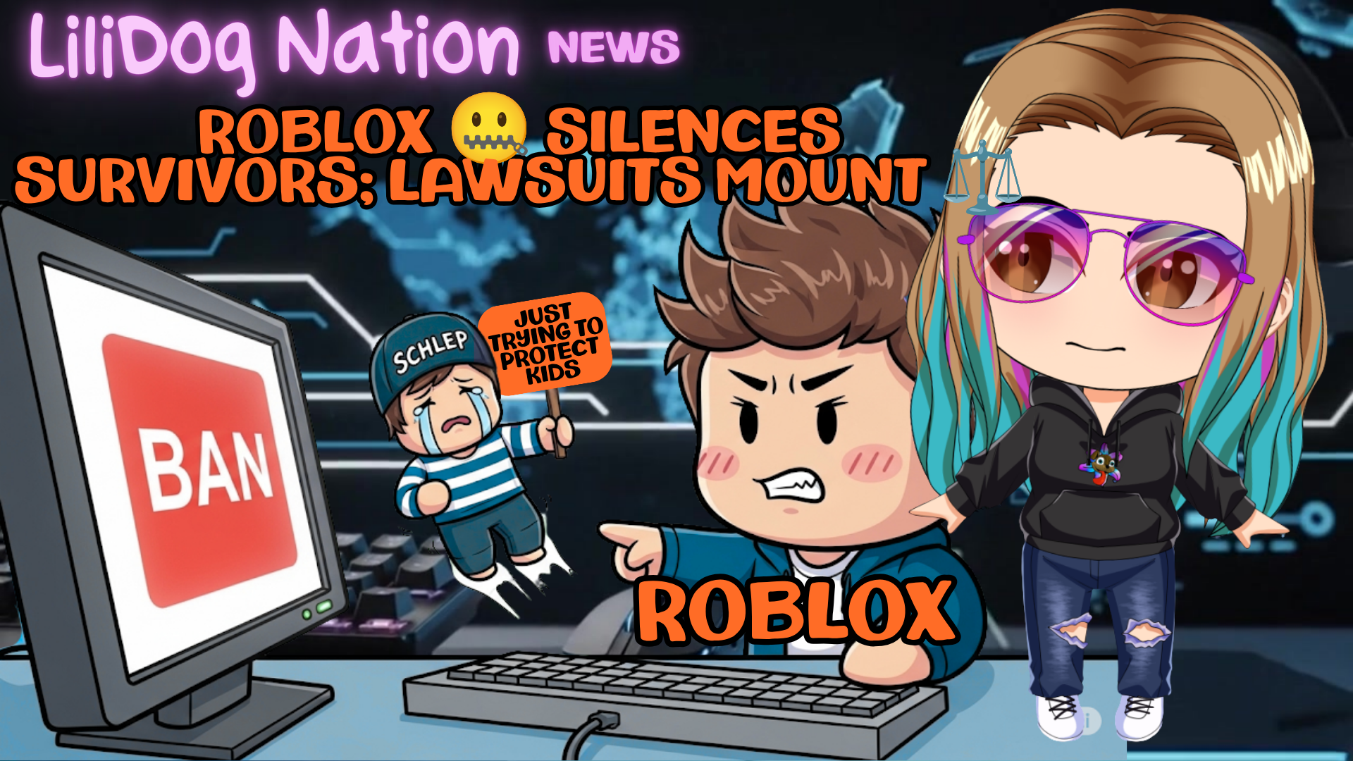 Roblox SILENCES 🤐 Survivor-Turned-Vigilante Schlep as Lawsuits Mount ⚖️