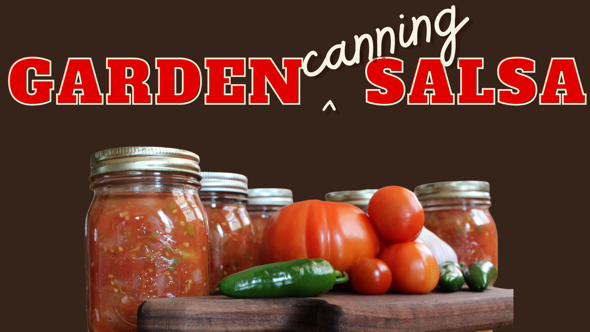 Jiffy's Garden Salsa for Canning