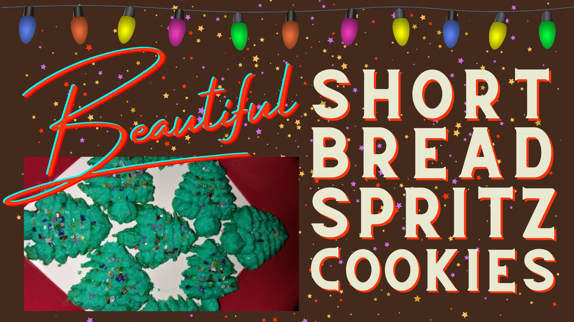 Jiffy's Spritz Shortbread Cookies